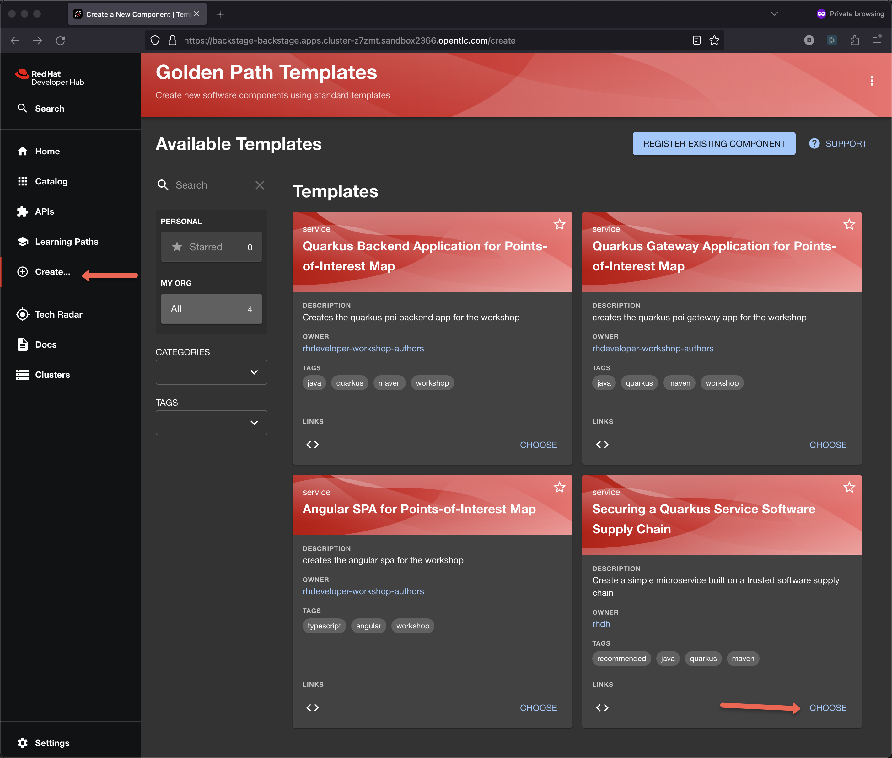 golden path template 1