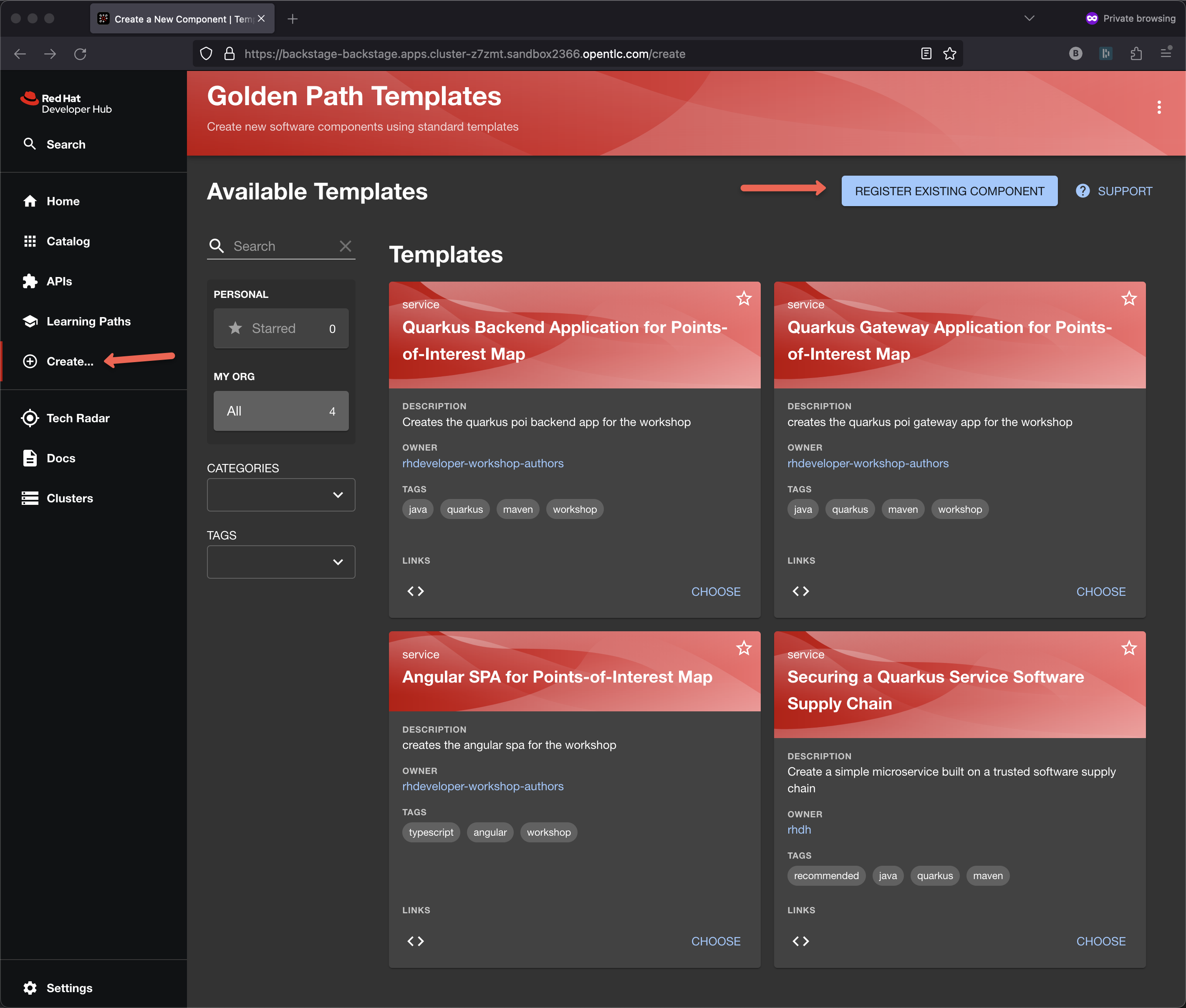 setup templates 1