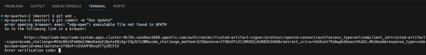 signed commits 41