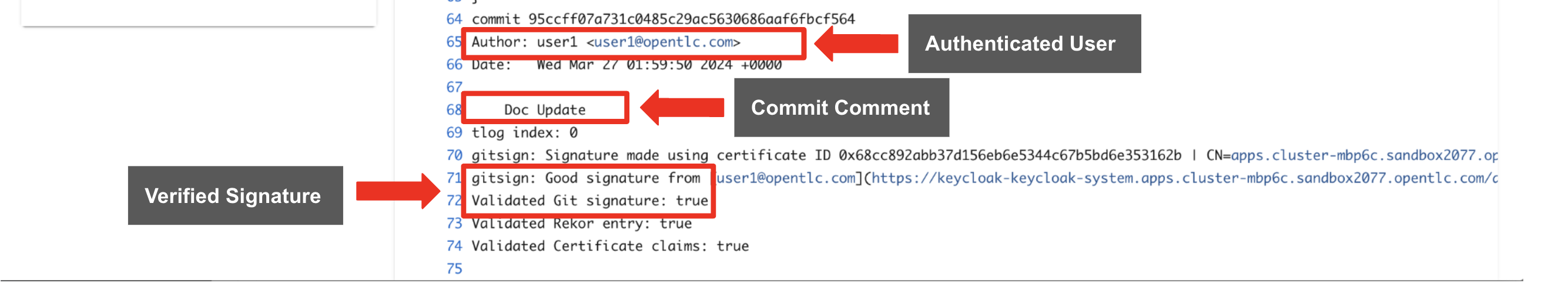 52 Verify Commit Log