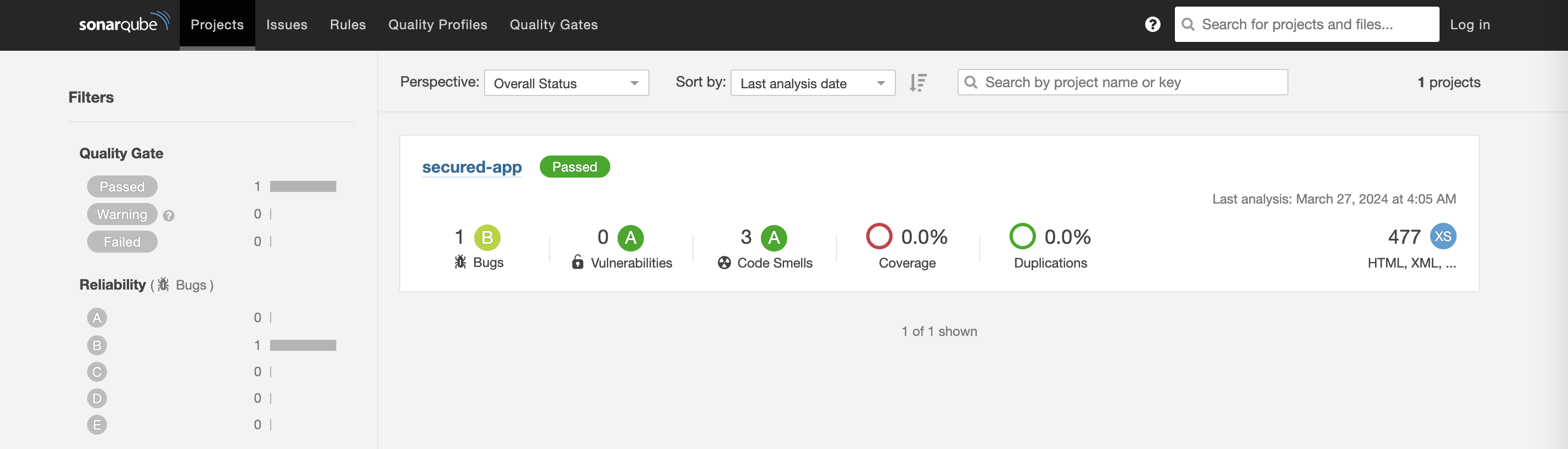 55 SonarQube Report